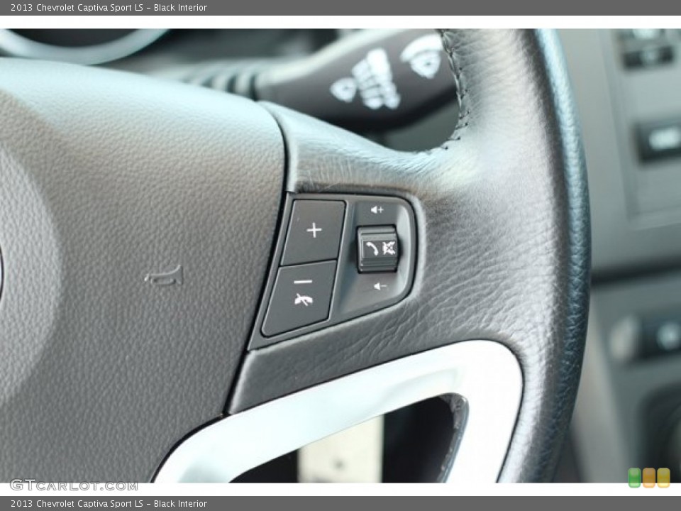 Black Interior Controls for the 2013 Chevrolet Captiva Sport LS #90365984