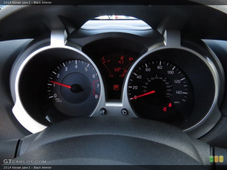 Black Interior Gauges for the 2014 Nissan Juke S #90366676