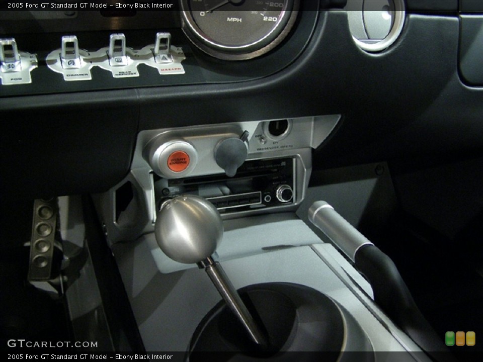 Ebony Black Interior Transmission for the 2005 Ford GT  #90367