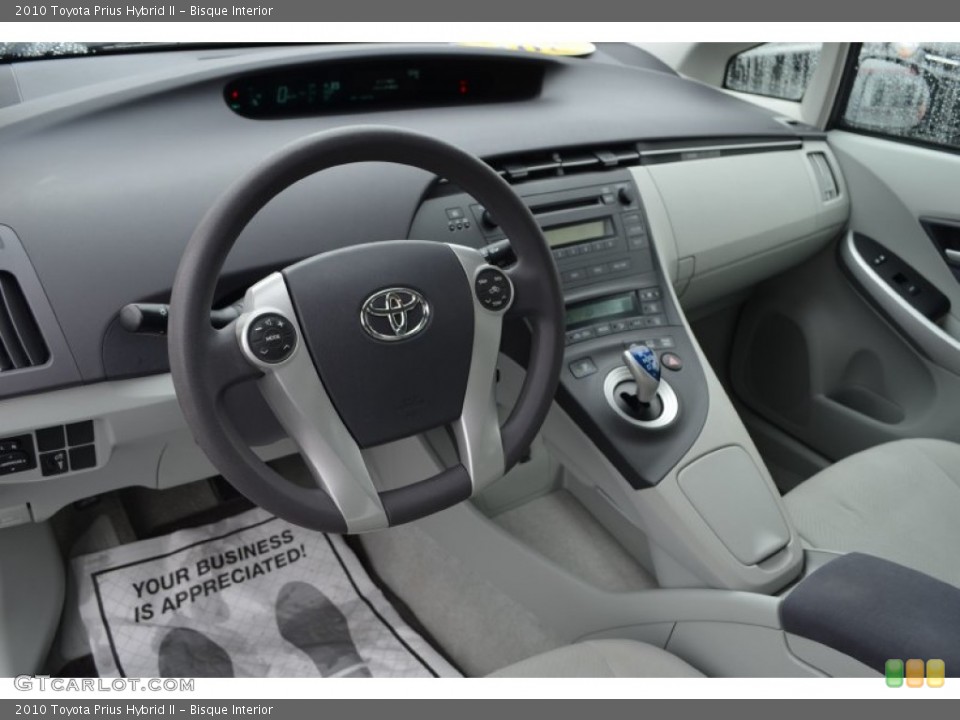 Bisque Interior Prime Interior for the 2010 Toyota Prius Hybrid II #90368563