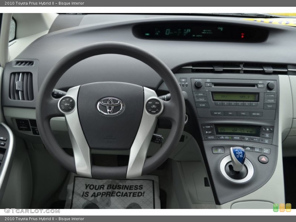 Bisque Interior Dashboard for the 2010 Toyota Prius Hybrid II 90368587