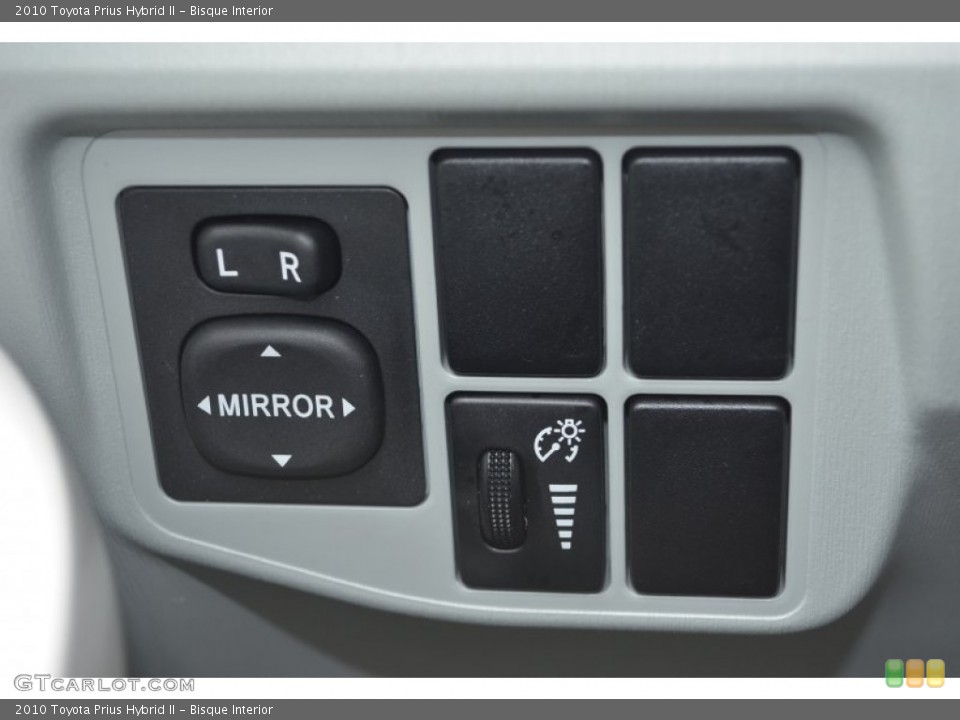 Bisque Interior Controls for the 2010 Toyota Prius Hybrid II #90368611