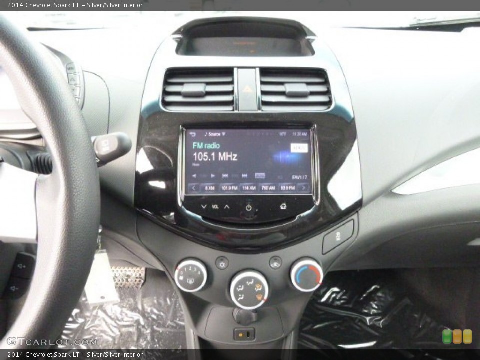 Silver/Silver Interior Controls for the 2014 Chevrolet Spark LT #90371621