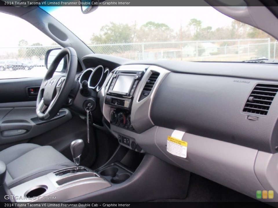 Graphite Interior Dashboard for the 2014 Toyota Tacoma V6 Limited Prerunner Double Cab #90372020