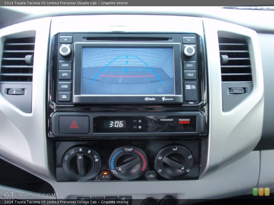 Graphite Interior Controls for the 2014 Toyota Tacoma V6 Limited Prerunner Double Cab #90372248