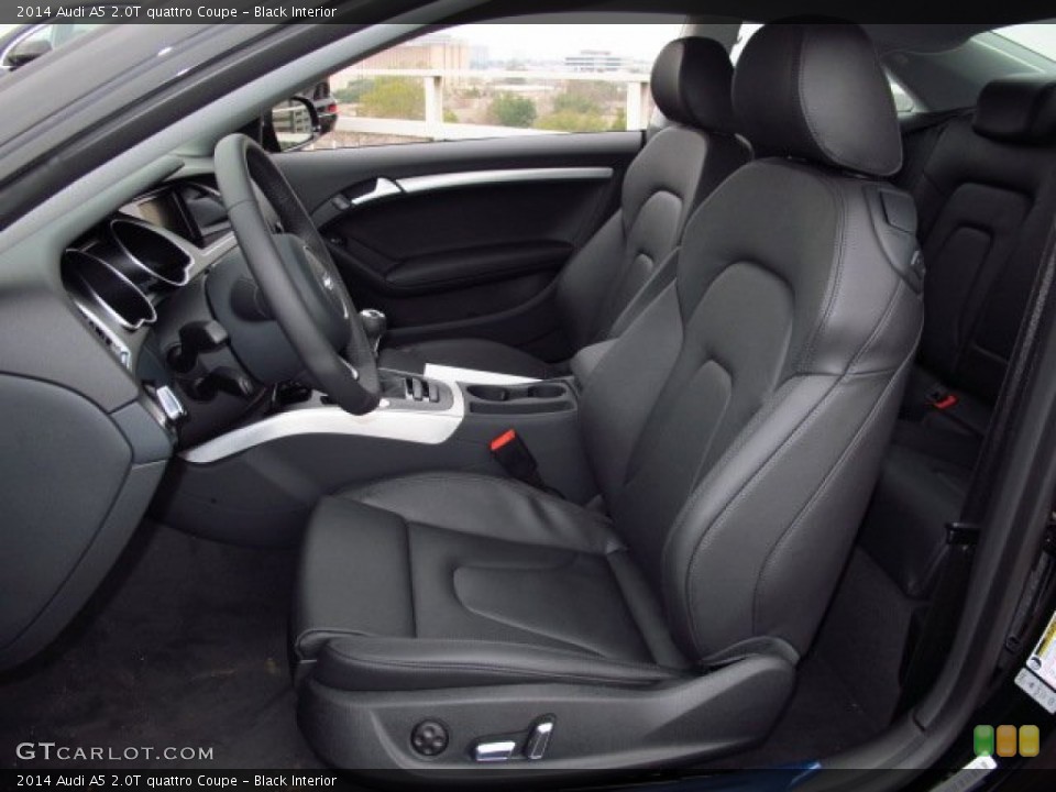 Black Interior Front Seat for the 2014 Audi A5 2.0T quattro Coupe #90375381