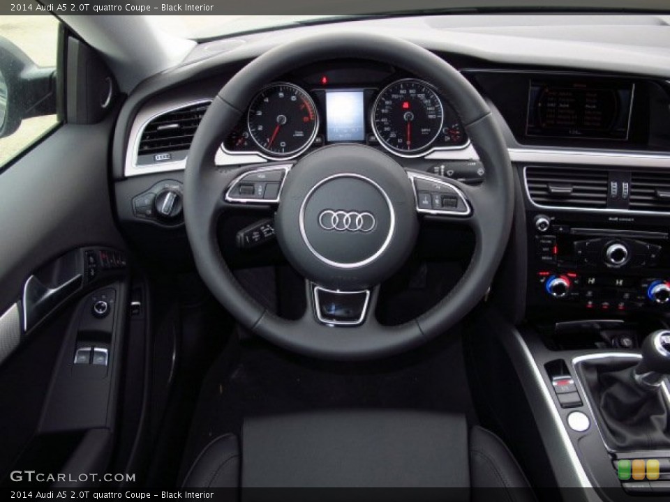 Black Interior Steering Wheel for the 2014 Audi A5 2.0T quattro Coupe #90375419