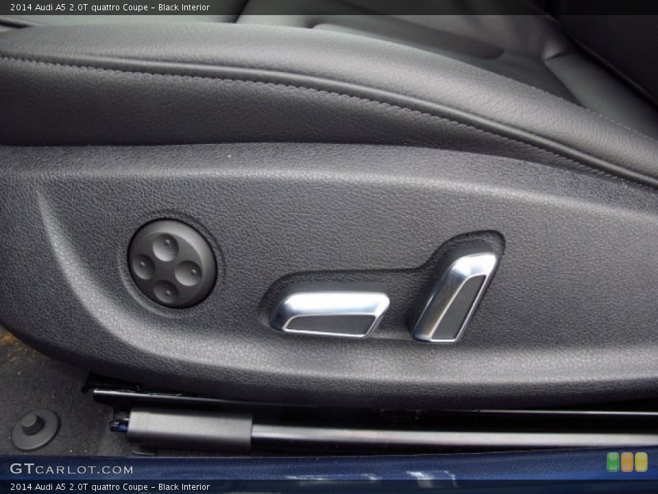 Black Interior Controls for the 2014 Audi A5 2.0T quattro Coupe #90375488