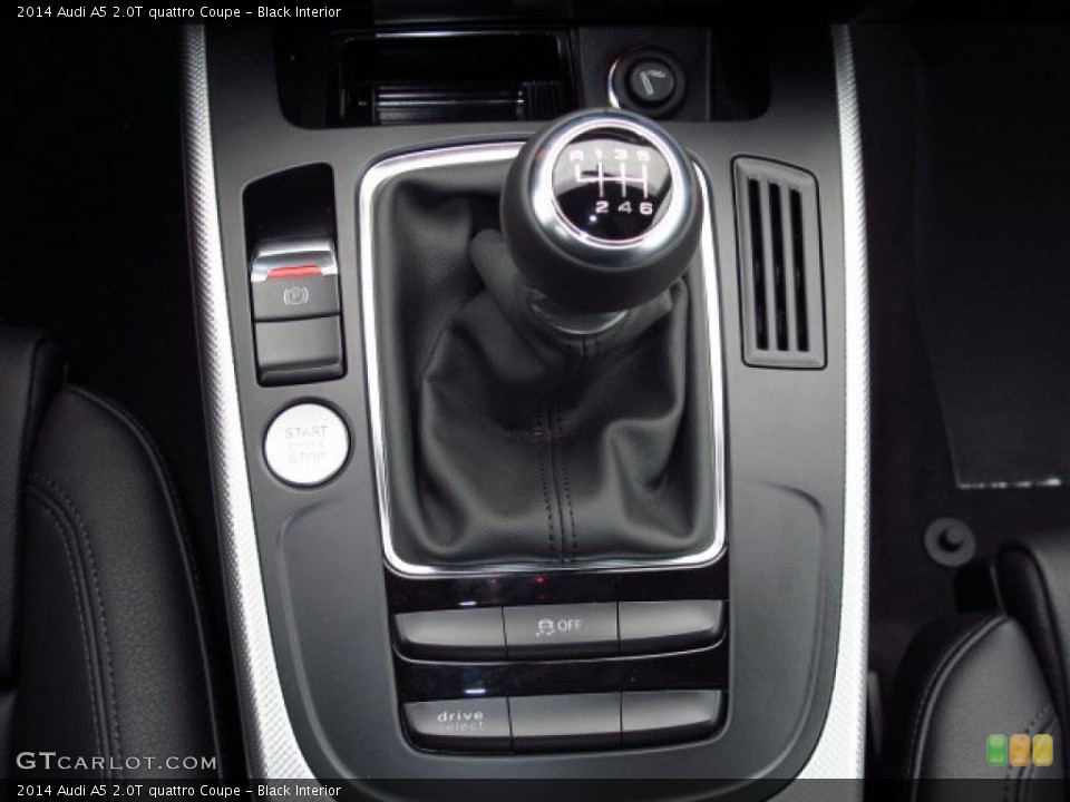 Black Interior Transmission for the 2014 Audi A5 2.0T quattro Coupe #90375545