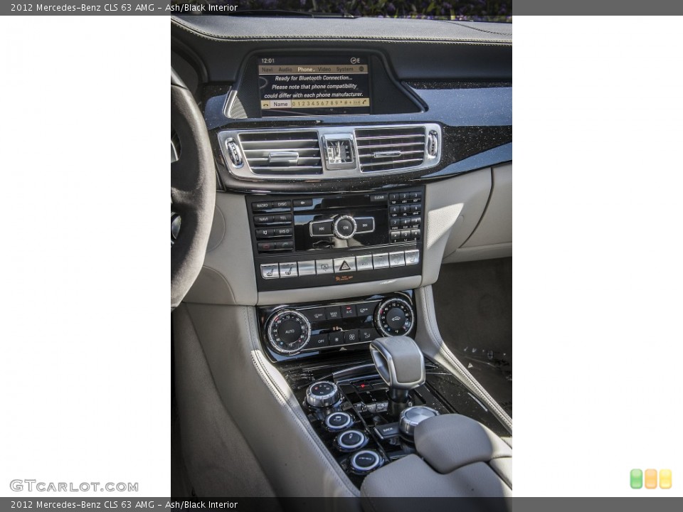 Ash/Black Interior Controls for the 2012 Mercedes-Benz CLS 63 AMG #90375845