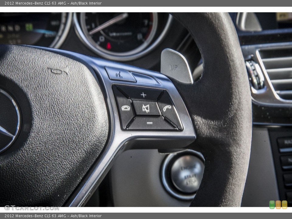 Ash/Black Interior Controls for the 2012 Mercedes-Benz CLS 63 AMG #90376286