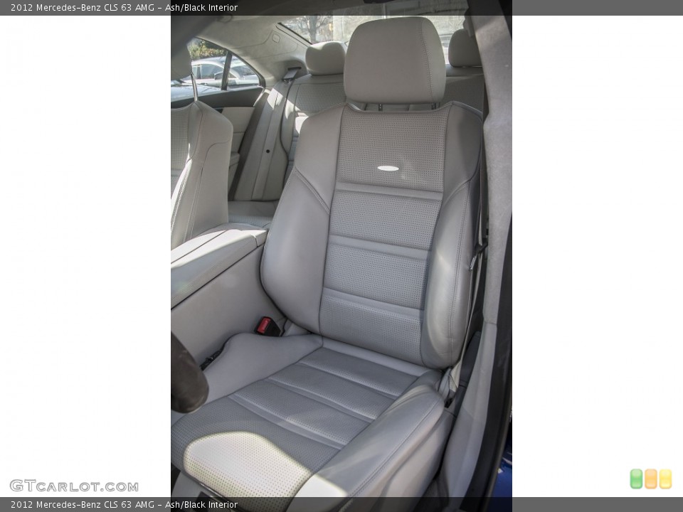 Ash/Black Interior Front Seat for the 2012 Mercedes-Benz CLS 63 AMG #90376483