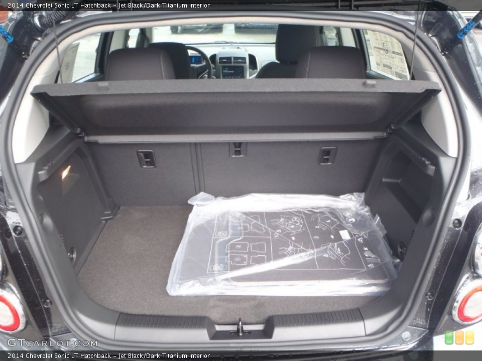 Jet Black/Dark Titanium Interior Trunk for the 2014 Chevrolet Sonic LT Hatchback #90376997