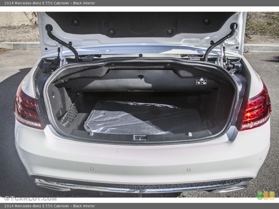 Black Interior Trunk for the 2014 Mercedes-Benz E 550 Cabriolet #90377519