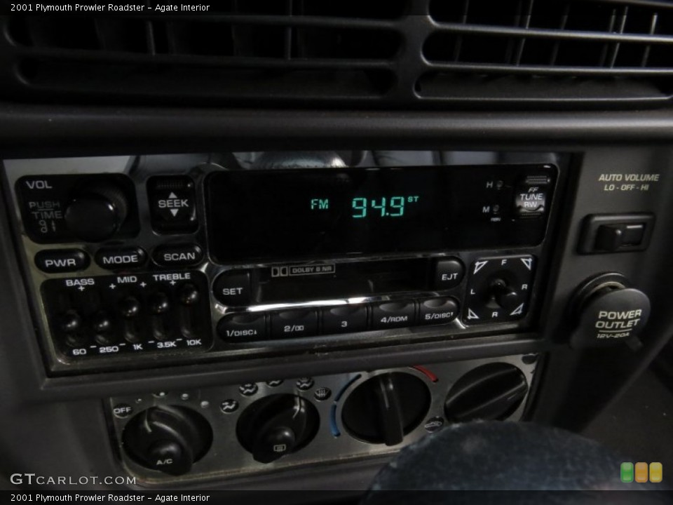 Agate Interior Controls for the 2001 Plymouth Prowler Roadster #90379349