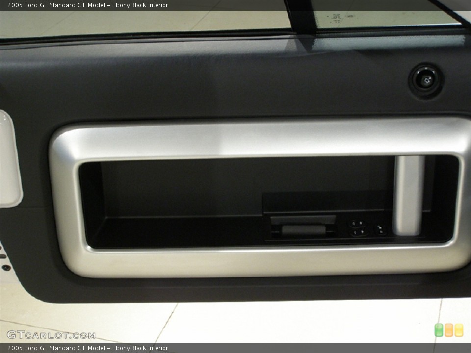 Ebony Black Interior Door Panel for the 2005 Ford GT  #90385
