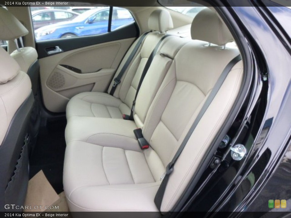 Beige Interior Rear Seat for the 2014 Kia Optima EX #90392360
