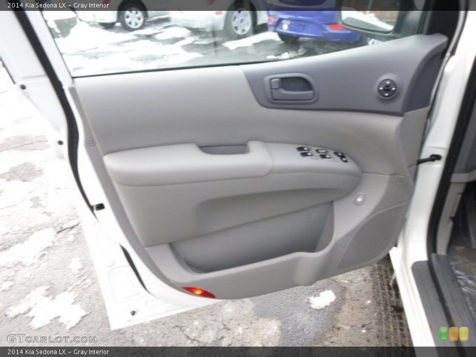 Gray Interior Door Panel for the 2014 Kia Sedona LX #90392858