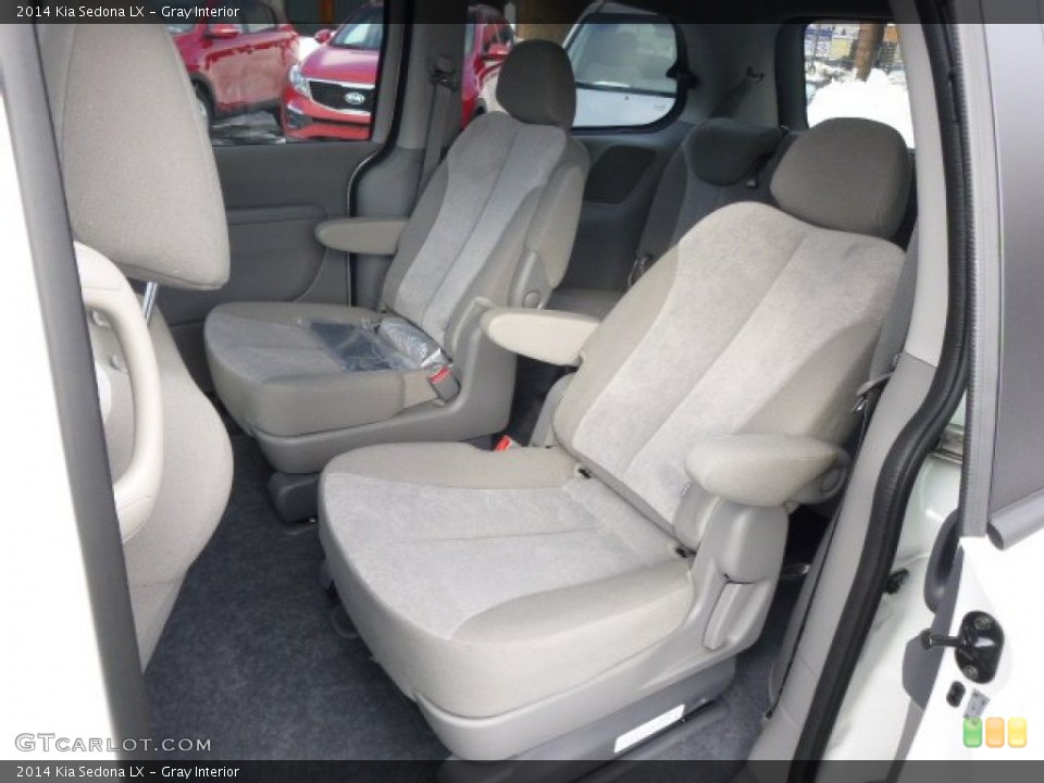 Gray Interior Rear Seat for the 2014 Kia Sedona LX #90392884