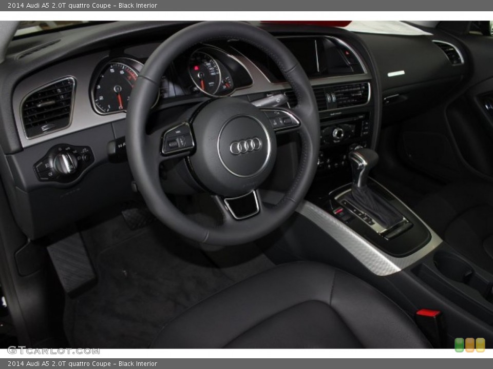 Black Interior Dashboard for the 2014 Audi A5 2.0T quattro Coupe #90396653
