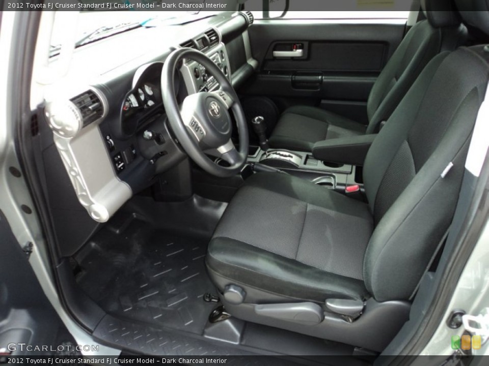 Dark Charcoal Interior Front Seat for the 2012 Toyota FJ Cruiser  #90398948