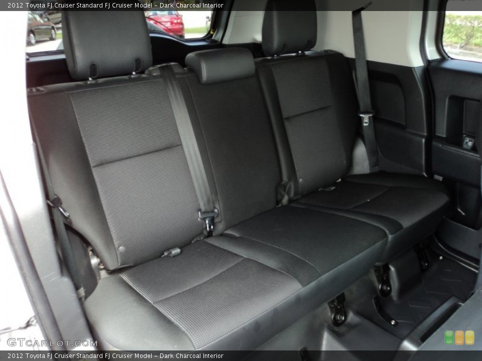 Dark Charcoal Interior Rear Seat for the 2012 Toyota FJ Cruiser  #90399014
