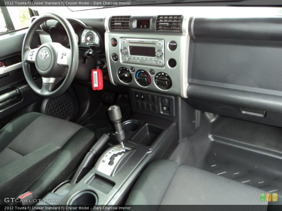 Dark Charcoal Interior Dashboard for the 2012 Toyota FJ Cruiser  #90399029