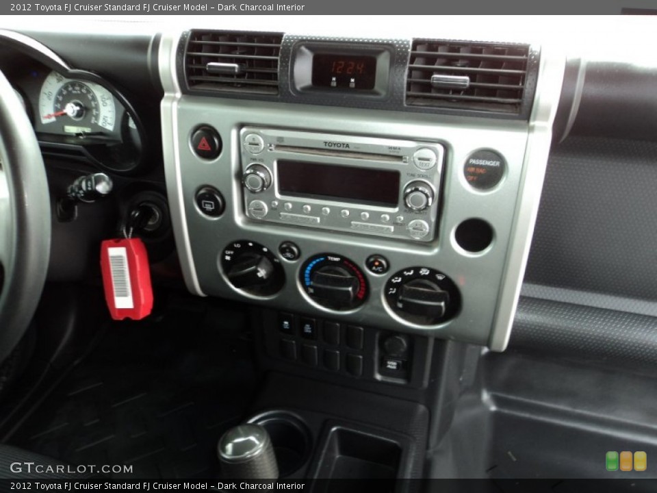 Dark Charcoal Interior Controls for the 2012 Toyota FJ Cruiser  #90399065