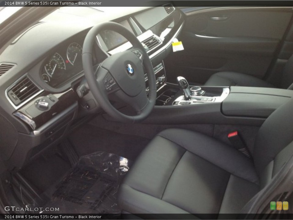 Black Interior Prime Interior for the 2014 BMW 5 Series 535i Gran Turismo #90401115