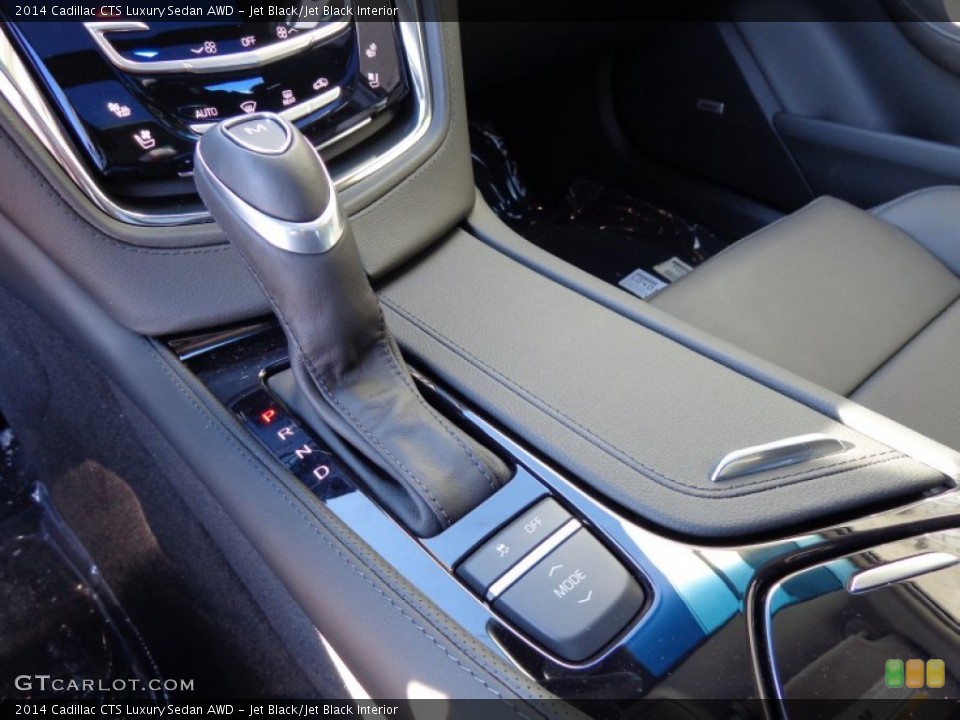 Jet Black/Jet Black Interior Transmission for the 2014 Cadillac CTS Luxury Sedan AWD #90405212