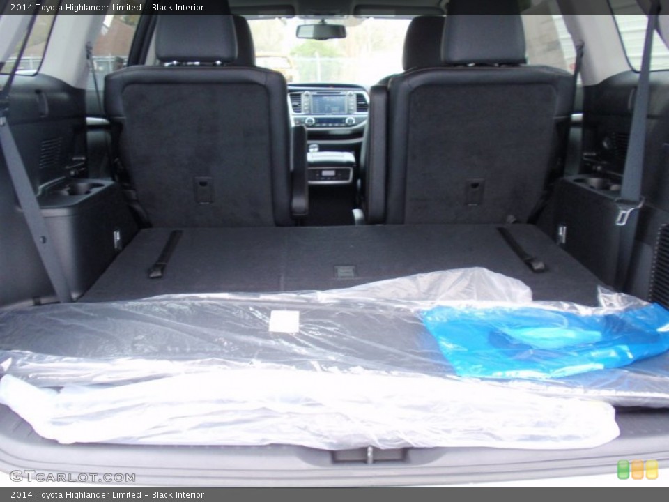 Black Interior Trunk for the 2014 Toyota Highlander Limited #90406499