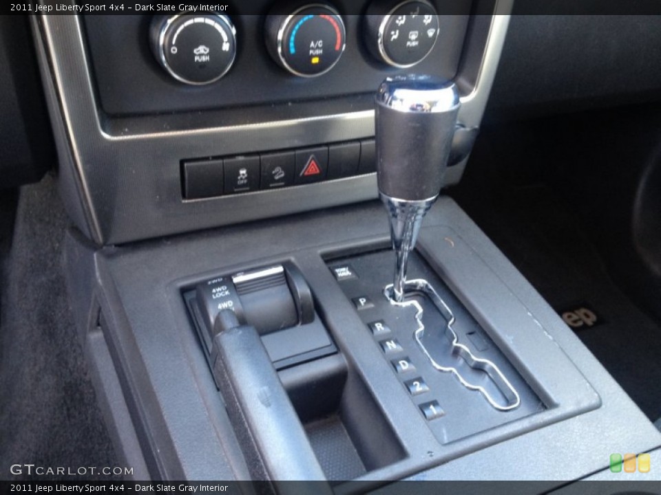 Dark Slate Gray Interior Transmission for the 2011 Jeep Liberty Sport 4x4 #90407615