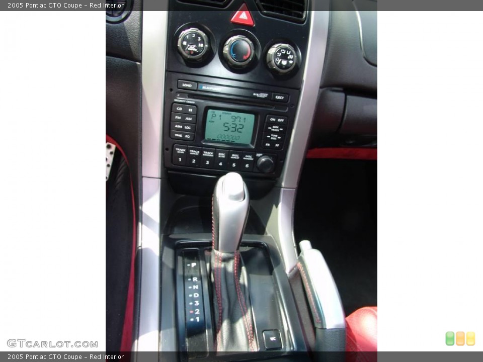Red Interior Transmission for the 2005 Pontiac GTO Coupe #9040877