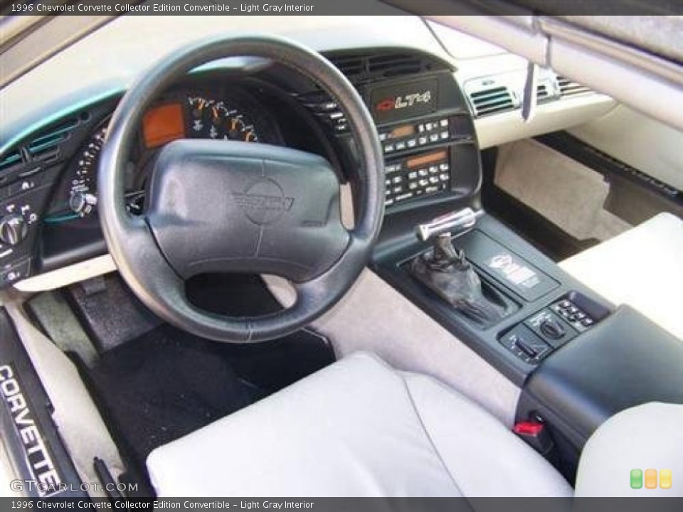 Light Gray 1996 Chevrolet Corvette Interiors
