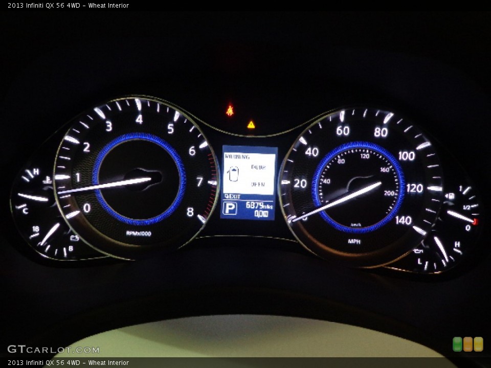 Wheat Interior Gauges for the 2013 Infiniti QX 56 4WD #90410361
