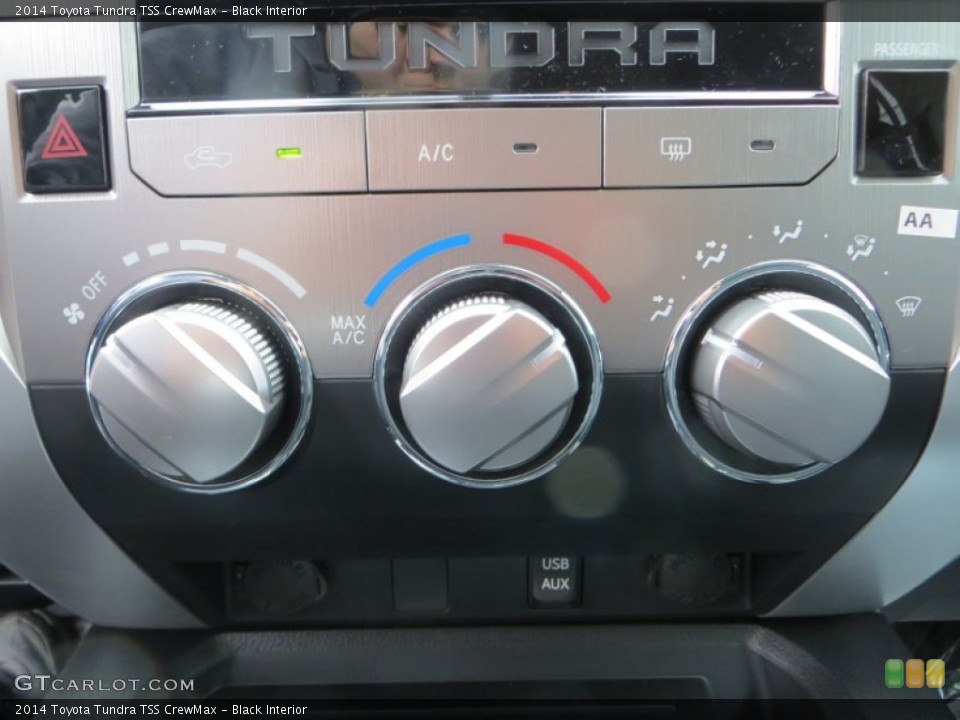 Black Interior Controls for the 2014 Toyota Tundra TSS CrewMax #90410616