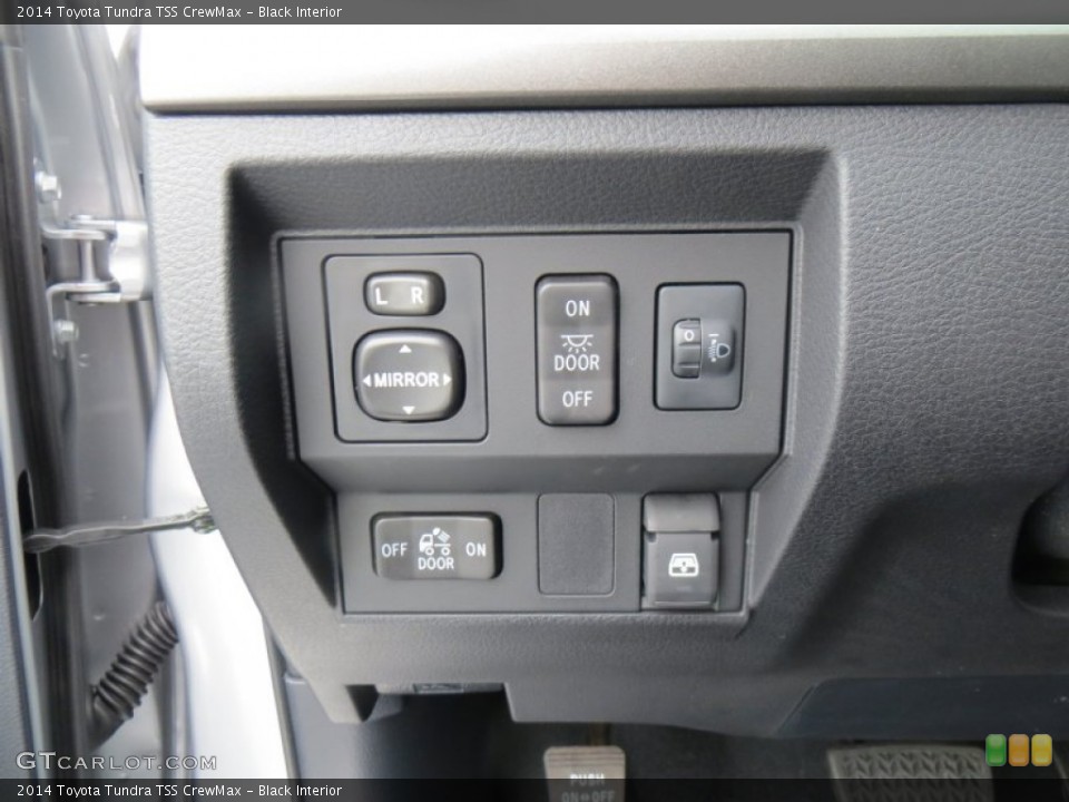 Black Interior Controls for the 2014 Toyota Tundra TSS CrewMax #90410712