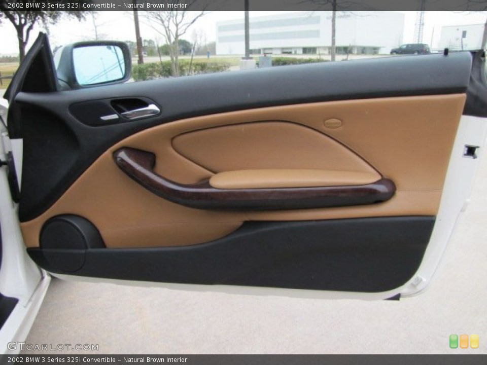 Natural Brown Interior Door Panel for the 2002 BMW 3 Series 325i Convertible #90411687