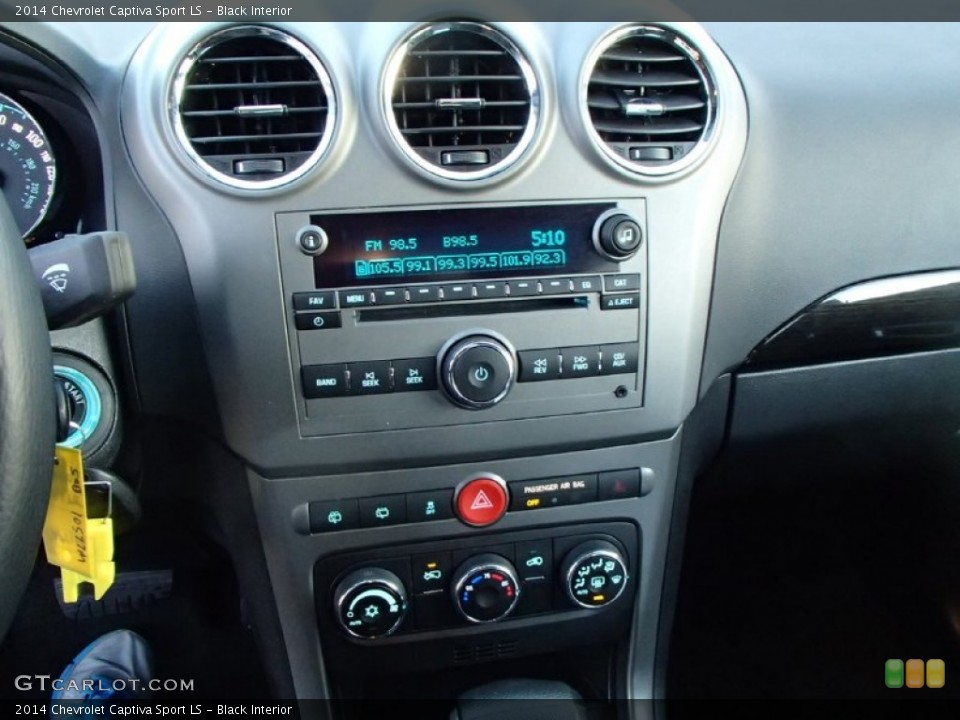 Black Interior Controls for the 2014 Chevrolet Captiva Sport LS #90420006