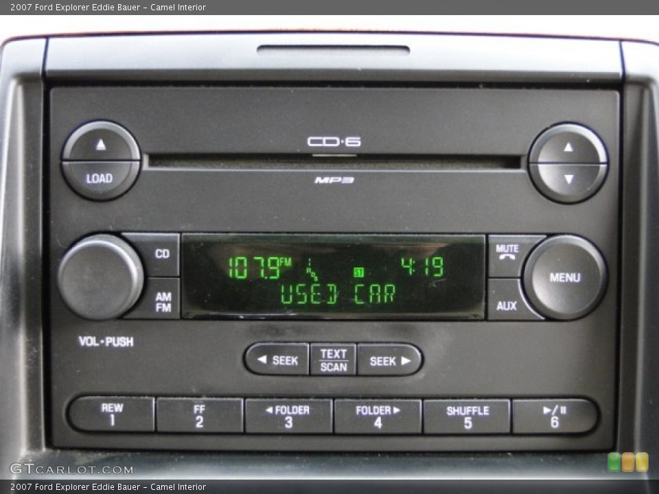 Camel Interior Audio System for the 2007 Ford Explorer Eddie Bauer #90421788