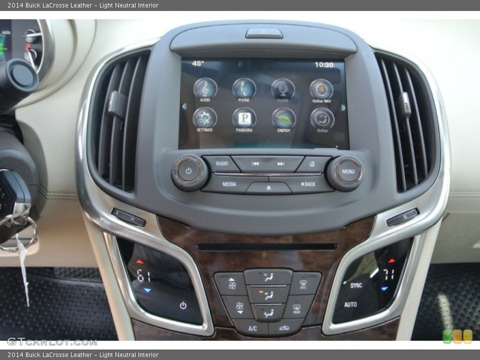 Light Neutral Interior Controls for the 2014 Buick LaCrosse Leather #90423510