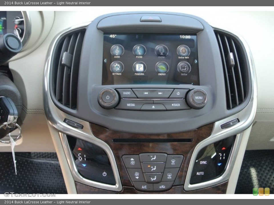 Light Neutral Interior Controls for the 2014 Buick LaCrosse Leather #90423510