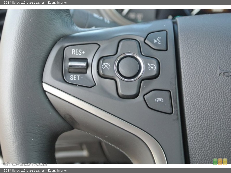 Ebony Interior Controls for the 2014 Buick LaCrosse Leather #90424029