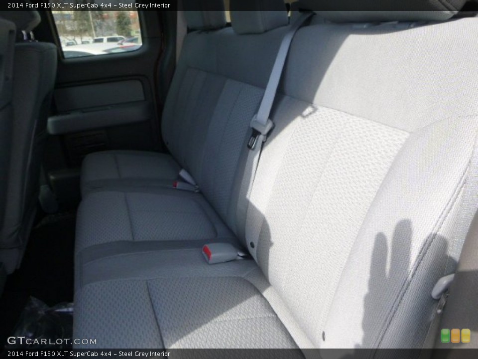 Steel Grey Interior Rear Seat for the 2014 Ford F150 XLT SuperCab 4x4 #90424722