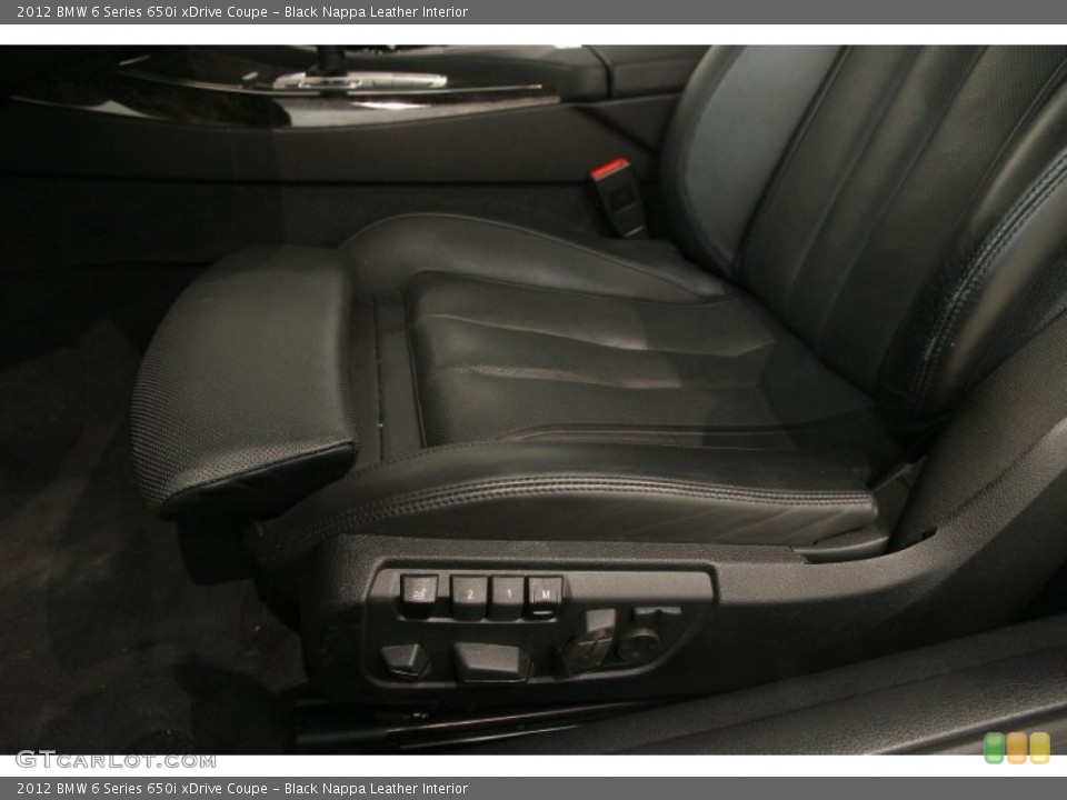 Black Nappa Leather Interior Controls for the 2012 BMW 6 Series 650i xDrive Coupe #90430614