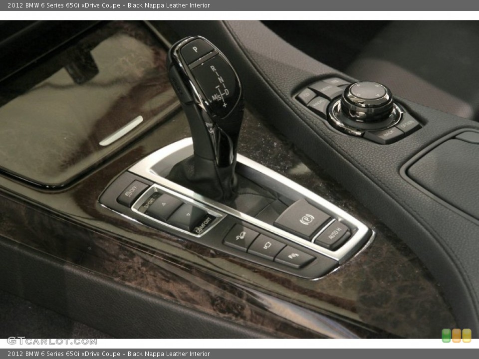 Black Nappa Leather Interior Transmission for the 2012 BMW 6 Series 650i xDrive Coupe #90430671