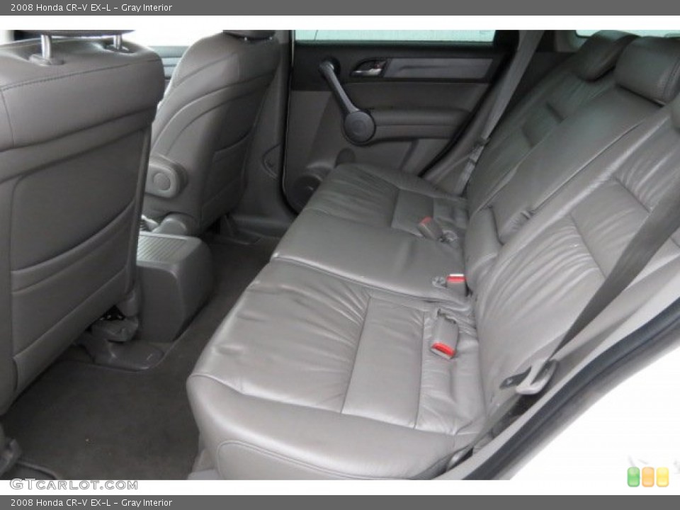 Gray Interior Rear Seat for the 2008 Honda CR-V EX-L #90431460