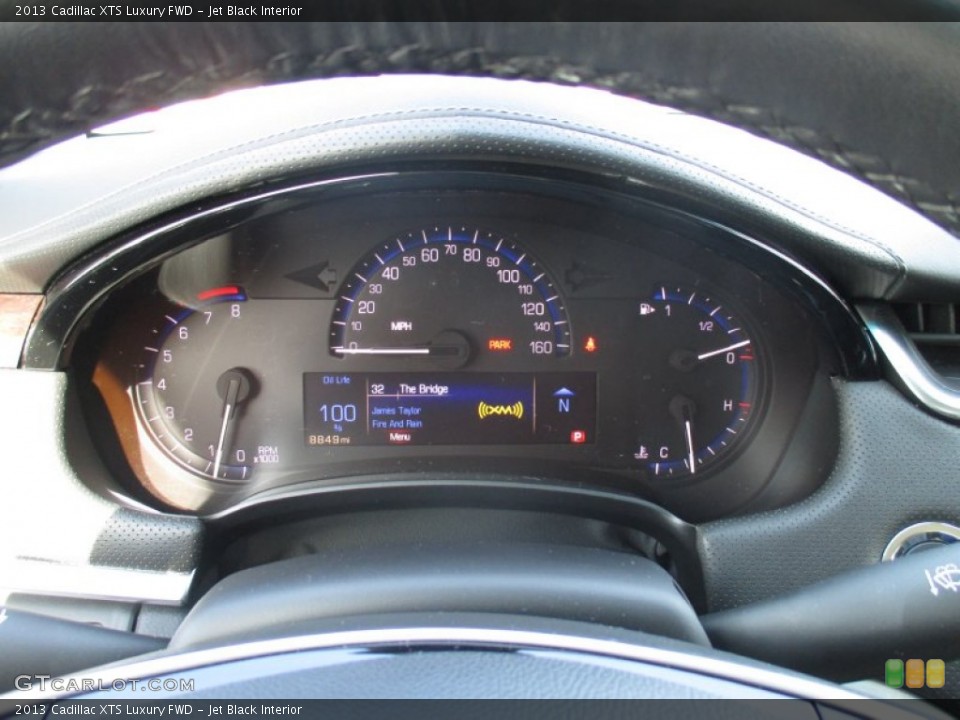 Jet Black Interior Gauges for the 2013 Cadillac XTS Luxury FWD #90432309