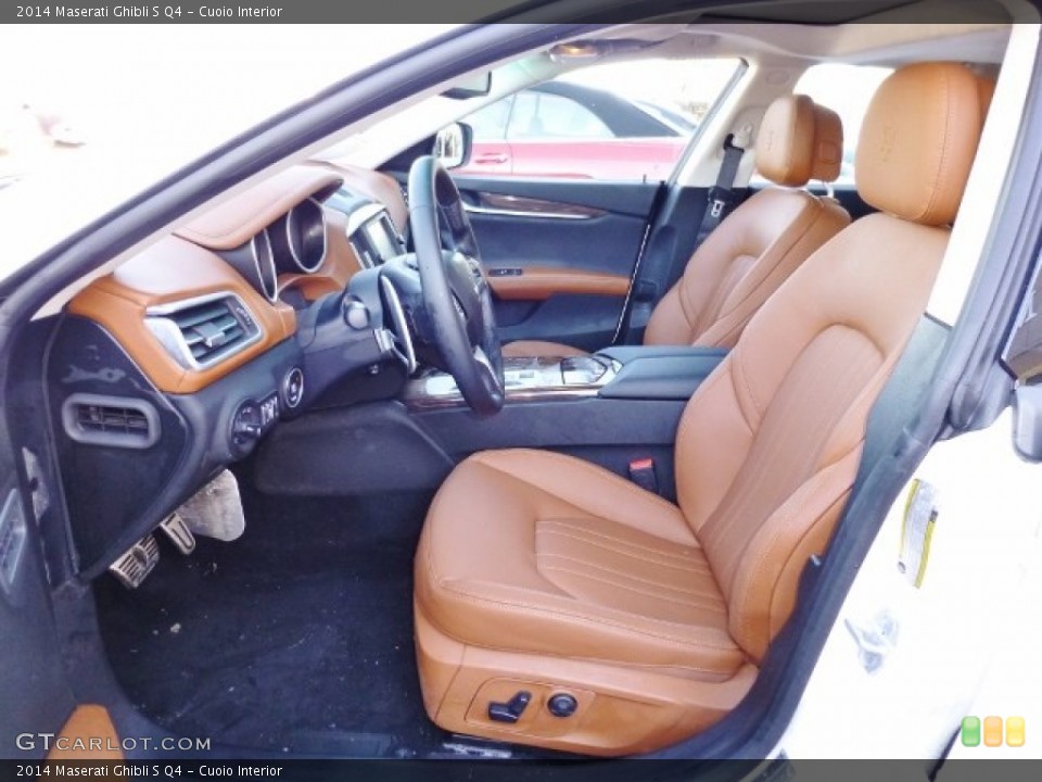 Cuoio Interior Front Seat for the 2014 Maserati Ghibli S Q4 #90440415