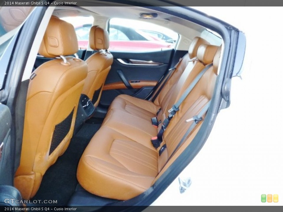 Cuoio Interior Rear Seat for the 2014 Maserati Ghibli S Q4 #90440442